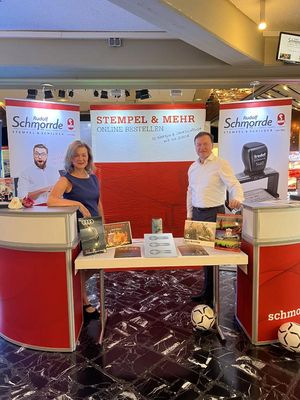 Messestand der Rudolf Schmorrde GmbH & Co. KG