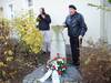 Ehrenbürger Karl Keßner nahm in jedem Jahr im Gedenken an die Opfer der Reichspogromnacht an der Gedenkfeier der Stadt am Promenadenring teil. 