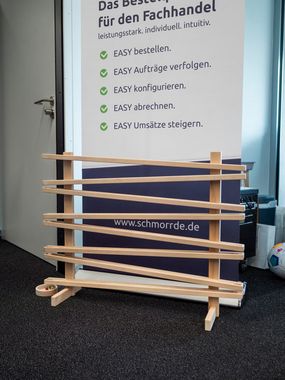 Holzkugelbahn