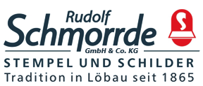 Namensschilder  Stempel und Schilder Rudolf Schmorrde KG